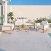 Temple &amp; Webster 5 Seater River Outdoor Sofa Set