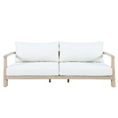 Temple &amp; Webster 5 Seater Crescent Outdoor Lounge Set