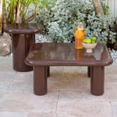 Temple &amp; Webster Isola Outdoor Side &amp; Coffee Table Set