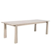 Temple &amp; Webster 8 Seater Crescent Outdoor Dining Set