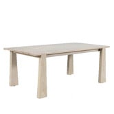 Temple &amp; Webster 6 Seater Crescent Outdoor Dining Set