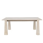 Temple &amp; Webster 6 Seater Crescent Outdoor Dining Set