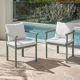 Temple &amp; Webster 6 Seater Stax Outdoor Dining Set