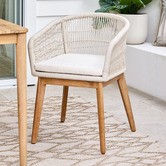 Temple &amp; Webster 6 Seater Patmos &amp; Laguna Outdoor Dining Set