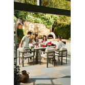 Temple &amp; Webster 6 Seater Stax Outdoor Dining Set