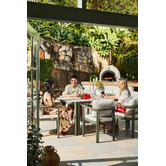 Temple &amp; Webster 6 Seater Stax Outdoor Dining Set