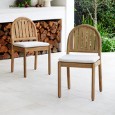 Temple &amp; Webster 8 Seater Corfu Outdoor Extendable Dining Set