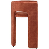 Temple &amp; Webster 69cm Frederik Velvet Bar Stool