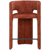 Temple &amp; Webster 69cm Frederik Velvet Bar Stool