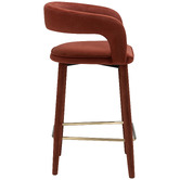 Temple &amp; Webster 68cm Kristian Upholstered Bar Stools