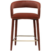 Temple &amp; Webster 68cm Kristian Upholstered Bar Stools