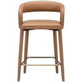 Temple &amp; Webster 68cm Kristian Upholstered Bar Stools
