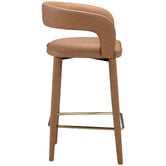 Temple &amp; Webster 68cm Kristian Upholstered Bar Stools
