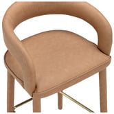 Temple &amp; Webster 68cm Kristian Upholstered Bar Stools