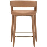 Temple &amp; Webster 68cm Kristian Upholstered Bar Stools