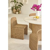 Temple &amp; Webster Amara Wicker Outdoor Dining Chairs
