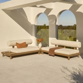 Temple &amp; Webster 5 Seater Voyager Outdoor Modular Lounge Set
