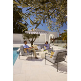 Temple &amp; Webster 2.7m Scalloped Market Umbrella