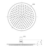 Temple &amp; Webster Carson 250mm Round Shower Head