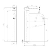 Temple &amp; Webster Carson Tall Basin Mixer