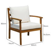 Temple &amp; Webster 8 Seater Almora Outdoor Lounge Dining Set