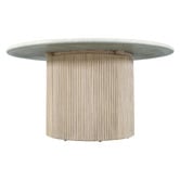 Temple &amp; Webster Como Eucalyptus Wood Outdoor Dining Table