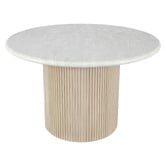 Temple &amp; Webster Como Eucalyptus Wood Outdoor Dining Table