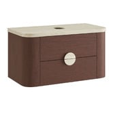 Temple &amp; Webster Delphi 900mm Wall Hung Single Vanity