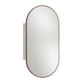 Temple &amp; Webster Liberty 450mm Pill Mirrored Shaving Cabinet