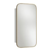 Temple &amp; Webster Liberty 450mm Mirrored Shaving Cabinet