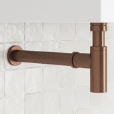 Temple &amp; Webster Clovelly 70mm Brass Bottle Trap