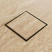 Temple &amp; Webster Clovelly Stainless Steel Tile Insert Floor Waste