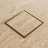 Temple &amp; Webster Clovelly Stainless Steel Tile Insert Floor Waste
