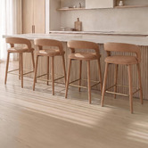 Temple &amp; Webster 68cm Kristian Upholstered Bar Stools