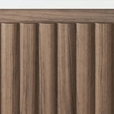 Temple &amp; Webster Rhea 1200mm Fluted Wall Hung Single Vanity