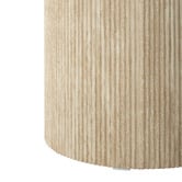 Temple &amp; Webster Tilly Travertine-Look Dining Table