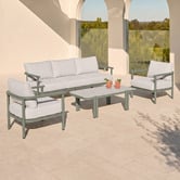 Temple &amp; Webster 5 Seater Stax Outdoor Lounge Set