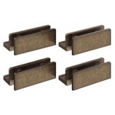 Temple &amp; Webster Blanca Stainless Steel Shower Screen Clip