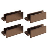 Temple &amp; Webster Blanca Stainless Steel Shower Screen Clip