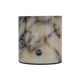 Temple &amp; Webster Piper Marble Cordless LED Table Lamp
