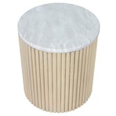 Temple &amp; Webster Como Eucalyptus Wood Outdoor Coffee &amp; Side Table Set