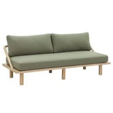 Temple &amp; Webster Bilgola Acacia Wood Outdoor Daybed &amp; Lounge Chair Set