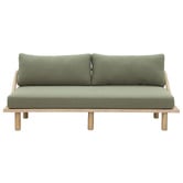 Temple &amp; Webster Bilgola Acacia Wood Outdoor Daybed &amp; Lounge Chair Set