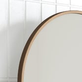 Temple &amp; Webster Liberty 450mm Pill Mirrored Shaving Cabinet