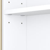 Temple &amp; Webster Liberty 600mm Arch Mirrored Shaving Cabinet