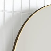 Temple &amp; Webster Liberty 800mm Arch Mirrored Shaving Cabinet