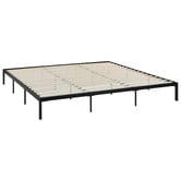 Temple &amp; Webster Mallo Upholstered Bed Frame
