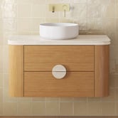Temple &amp; Webster Delphi 900mm Wall Hung Single Vanity
