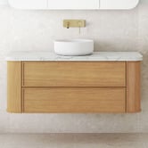 Temple &amp; Webster Modena 1200mm Wall Hung Single Vanity