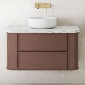 Temple &amp; Webster Modena 900mm Wall Hung Single Vanity
